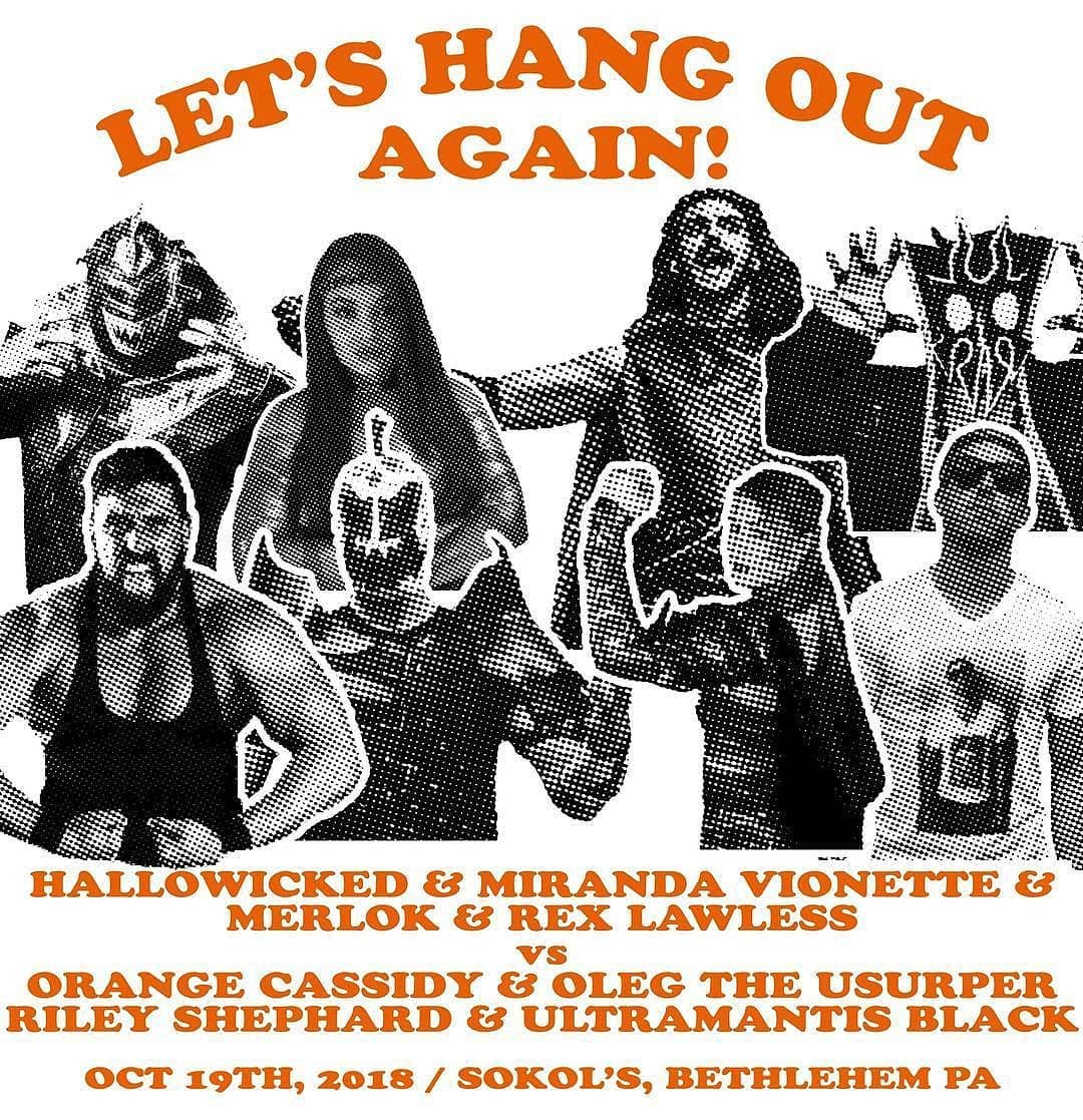 Let’s Hang Out Again!: Hallowicked, Miranda Vionette, Merlok & Rex Lawless vs Orange Cassidy, Oleg The Usurper, Riley Shepard & Ultramantis Black